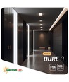 24W 22 x 22 cm LED Einbaupanel - IP54 Außenbereich, Ausschnitt: 19,5 x 19,5 cm, Maße: 22 x 22 cm