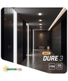 18W 17x17cm LED Einbaupanel - IP54 Außenbereich, Ausschnitt: 14,5 x 14,5 cm, Maße: 17 x 17 cm