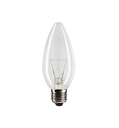 25W Glühbirne E27 klar - 260lm, dimmbar, B35