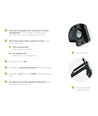 2W LED Solar-Flutlicht - Eingebauter Akku, mit Sensor, Außenbereich, Arbeitsleuchte