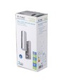 GU10 Wandleuchte Up/Down mit Sensor - IP44 Außenbereich, Edelstahl, ohne Leuchtmittel