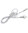 100 cm Kabel für normale Steckdose - Mit Schalter und Stecker, passend für V-Tac Kompaktleuchten