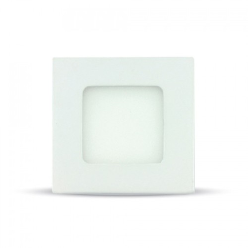 3W 8,4x8,4cm LED Einbaupanel - Ausschnitt: 7,3 x 7,3 cm, Maße: 8,4 x 8,4 cm