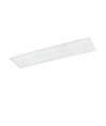 120x30 hintergrundbeleuchtetes LED-Panel, 40W - Weißer Rahmen