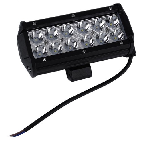 36W LED, 12V / 24V - Kaltweiß, Arbeitsscheinwerfer, Auto, LKW, Traktor, Anhänger, Einsatzfahrzeuge
