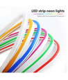5m 8W/m Blau 8x16 Neon Flex LED - 12V DC, IP67