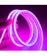 5m 8W pro Meter Lila 8x16 Neon Flex LED - 12V DC, IP67