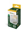 Spectrum 3,8W LED-Lampe - 212 lm/W, A60, Glühfaden, klares Glas, E27
