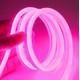 5m 8W pro Meter Pink 8x16 Neon Flex LED - 12V DC, IP67