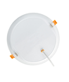 24W Ø22cm LED Einbaupanel - IP54 Außenbereich, Ausschnitt: Ø19,5 cm, Maße: Ø22 cm