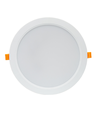 24W Ø22cm LED Einbaupanel - IP54 Außenbereich, Ausschnitt: Ø19,5 cm, Maße: Ø22 cm