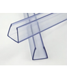 PVC-Profil 8x16 für LED Neonflex - 1 Meter, klar