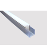PVC-Profil 8x16 für LED Neonflex - 1 Meter, klar