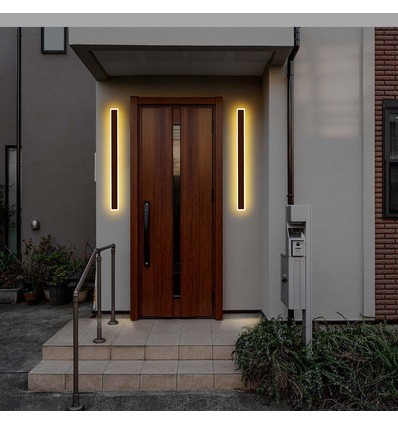 17W LED Corten Wandleuchte - IP65 Außenbereich, inkl. Leuchtmittel