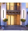 17W LED Corten Wandleuchte - IP65 Außenbereich, inkl. Leuchtmittel