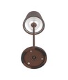 V-Tac wiederaufladbare Tischlampe, kabellos - Corten, IP54 Außen-Tischlampe, Touch-dimmbar, Modell Mini