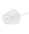 V-Tac wiederaufladbare Tischlampe, kabellos - Weiß, IP54 Outdoor Tischlampe, Touch-dimmbar, Modell Mini