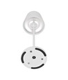 V-Tac wiederaufladbare Tischlampe, kabellos - Weiß, IP54 Outdoor Tischlampe, Touch-dimmbar, Modell Mini