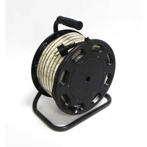 50m Arbeitslicht LED-Streifen auf Trommel PRO - 230V, IP67, 180 LED/m, 10W/m, 1200 lm/m