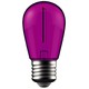 E27 1W LED Tropfenlampe - Lila, Filament