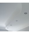 MR16 oder GU10 Downlight-Set - Ohne Leuchtmittel, Chrom, Lochausschnitt: Ø7,4 cm, Maße: Ø8,2 cm