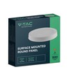 18W LED Deckenleuchte - Ø21,5cm, Höhe: 3cm, Weißer Rand