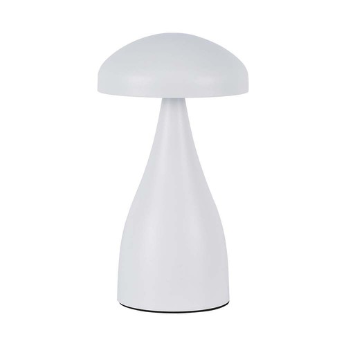 V-Tac wiederaufladbare CCT Tischlampe - Weiß, IP20, Touch-dimmbar, Modell Mini