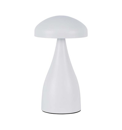 V-Tac wiederaufladbare CCT Tischlampe - Weiß, IP20, Touch-dimmbar, Modell Mini