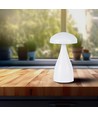 V-Tac wiederaufladbare CCT Tischlampe - Weiß, IP20, Touch-dimmbar, Modell Mini