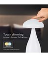 V-Tac wiederaufladbare CCT Tischlampe - Weiß, IP20, Touch-dimmbar, Modell Mini