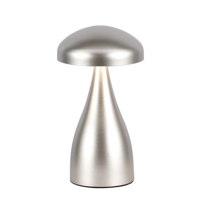V-Tac wiederaufladbare CCT Tischlampe - Champagner/Gold, IP20, Touch-dimmbar, Modell Mini