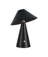V-Tac wiederaufladbare 3-in-1 Tischlampe - Schwarz, IP20, Touch-dimmbar