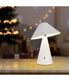 V-Tac wiederaufladbare 3in1 Tischlampe - Weiß, IP20, Touch dimmbar