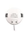7W Ø10cm Flacher Einbaustrahler dimmbar RA93 - Ausschnitt: Ø8,3 cm, Maße: Ø10 cm, CCT