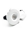 7W Ø10cm Flacher Einbaustrahler dimmbar RA93 - Ausschnitt: Ø8,3 cm, Maße: Ø10 cm, CCT