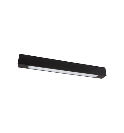 60cm Leuchte - Für 1x 60cm LED-Röhre, schwarz