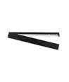60cm Leuchte - Für 1x 60cm LED-Röhre, schwarz