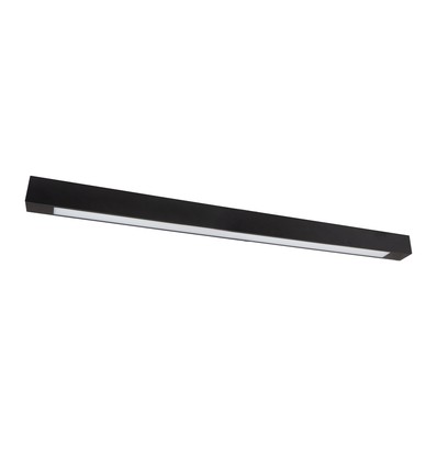 125cm Fassung - Für 1x 120cm LED-Röhre, schwarz