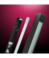 60cm Leuchte - Für 1x 60cm LED-Röhre, schwarz