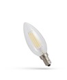 E14 6W LED-Lampe - C35, Filament, extra warmweiß, 1800K