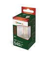 E27 6W LED Tropfenlampe - G45, Filament, extra warmweiß, 1800K