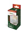 E27 4W LED-Lampe - A60, Filament, extra warmweiß, 1800K