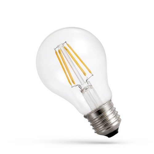 E27 7W LED-Lampe - A60, Filament, extra warmweiß, 1800K