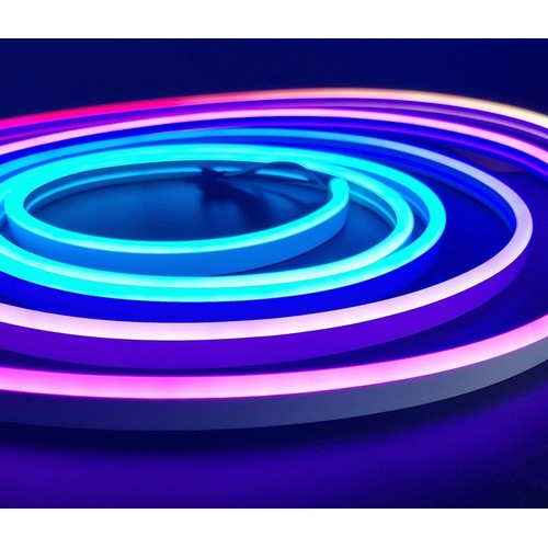 20m 16W/m RGBIC Neon Flex Streifen - 24V DC, IP20, 96 LEDs pro Meter, 8x16