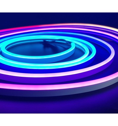 20m 16W/m RGBIC Neon Flex Streifen - 24V DC, IP20, 96 LEDs pro Meter, 8x16