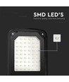 V-Tac 30W LED Straßenlampe - Ø45mm, IP65