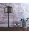 V-Tac wiederaufladbare CCT Tischlampe - Schwarz, IP54, Touch-dimmbar, Modell Mini