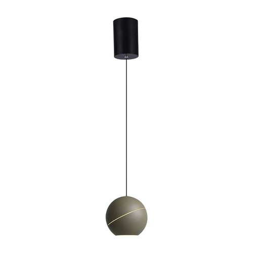 8W LED-Lampe - Schöne Deckenleuchte, Ø12cm, Champagne, inkl. Aufhängung