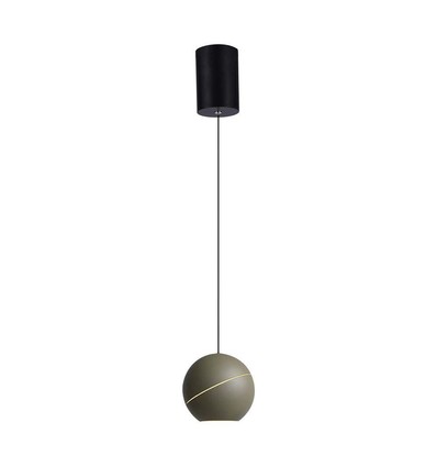 8W LED-Lampe - Schöne Deckenleuchte, Ø12cm, Champagne, inkl. Aufhängung