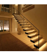 Treppen LED COB Streifen-Set 11W pro Stufe - 24V DC, IP20, Bis zu 16 Stufen, mit Sensor